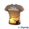 Футболка ігрова чоловіча VOLLEYMAG ONE LIFE ONE LOVE M42 - 10430