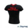 Футболка ігрова чоловіча VOLLEYMAG Volley Text VM0141M44 - 10480