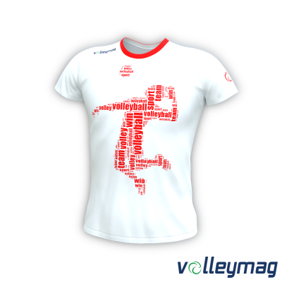 Футболка ігрова чоловіча VOLLEYMAG Volley Text VM0141M44 - 10481