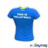 Футболка ігрова чоловіча VOLLEYMAG Volley Text VM0141M44 - 10484