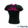 Футболка ігрова чоловіча VOLLEYMAG Volley Text VM0141M44 - 10553