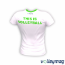 Футболка ігрова чоловіча VOLLEYMAG Volley Text VM0141M44 - 10562