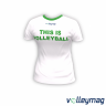 Футболка ігрова жіноча VOLLEYMAG Volley Text VM0103W44 - 10576
