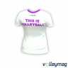 Футболка ігрова жіноча VOLLEYMAG Volley Text VM0103W44 - 10577