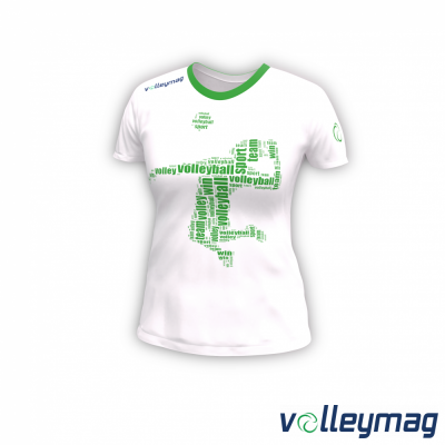 Футболка ігрова жіноча VOLLEYMAG Volley Text VM0103W44 - 10579