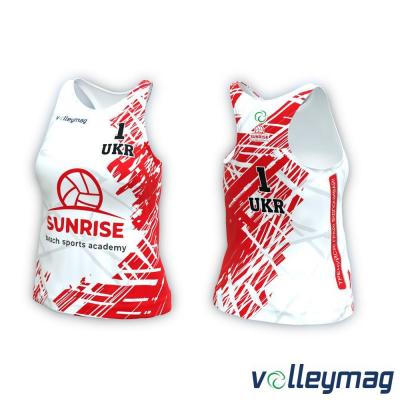 Майка ігрова пляжна жіноча VOLLEYMAG SUNRISE VM0301W64 - 12818