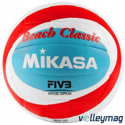 М'яч ігровий для пляжного волейболу Mikasa BV543C-VXB-RSB - 13475