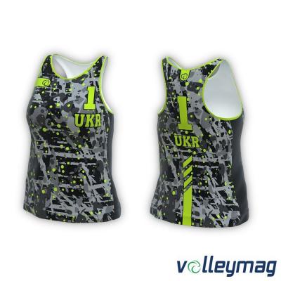 Майка ігрова пляжна жіноча VOLLEYMAG  VM0301W65 - 13607