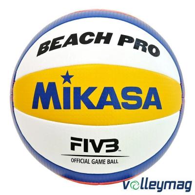 М'яч професійний для пляжного волейболу MIKASA BV550C-WYBR - 14135