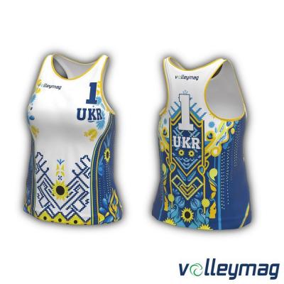 Майка ігрова пляжна жіноча VOLLEYMAG  VM0301W69 - 15139