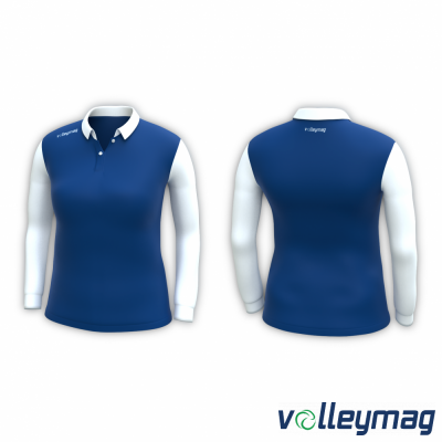 Футболка поло з довгим рукавом жіноча VOLLEYMAG VM0702W00 - 15205