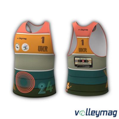 Майка ігрова пляжна чоловіча VOLLEYMAG VM0341M Retro 09.24 - 15242