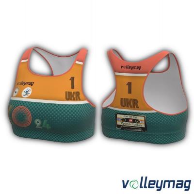 Топ ігровий пляжний жіночий VOLLEYMAG VM0302W Retro 09.24 - 15248
