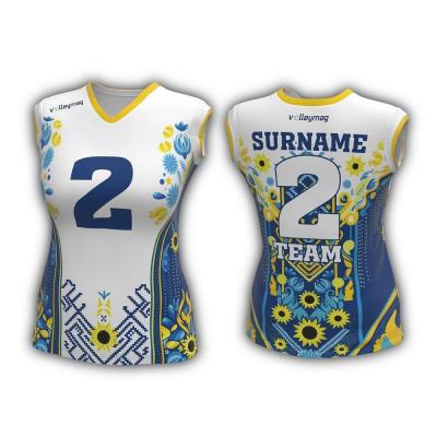 Футболка жіноча футбольна "Пелюстка" VOLLEYMAG VM0102W69 - 18346