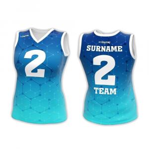 Футболка жіноча тенісна "Пелюстка" VOLLEYMAG VM0102W51 - 18448