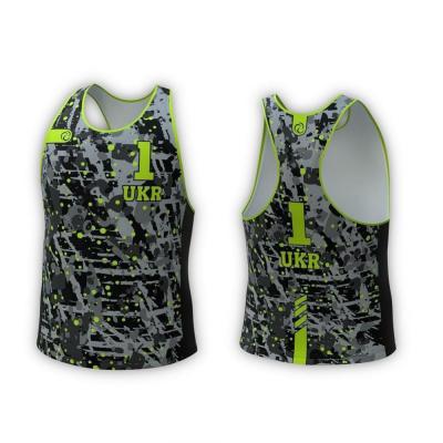 Майка чоловіча для бігу VOLLEYMAG VM0341M65 - 19005