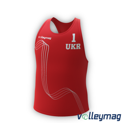 Майка ігрова пляжна чоловіча VOLLEYMAG VM0341M01 - 8657