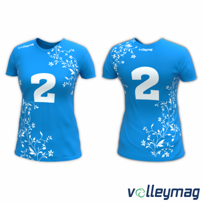 Футболка ігрова жіноча VOLLEYMAG VM0103W12 - 8862